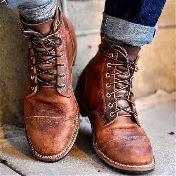 Darvin – Leather Ankle Boots