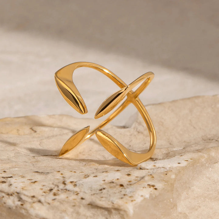 Gerti  - Four Points Sterling Silver Ring