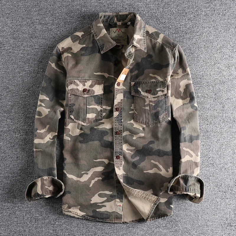 Firat - Long Sleeve Button-Up Shirt