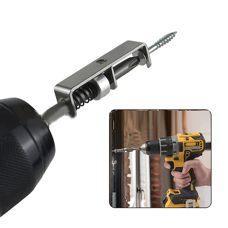 DrillMate - Screw Holder with Spring Lock