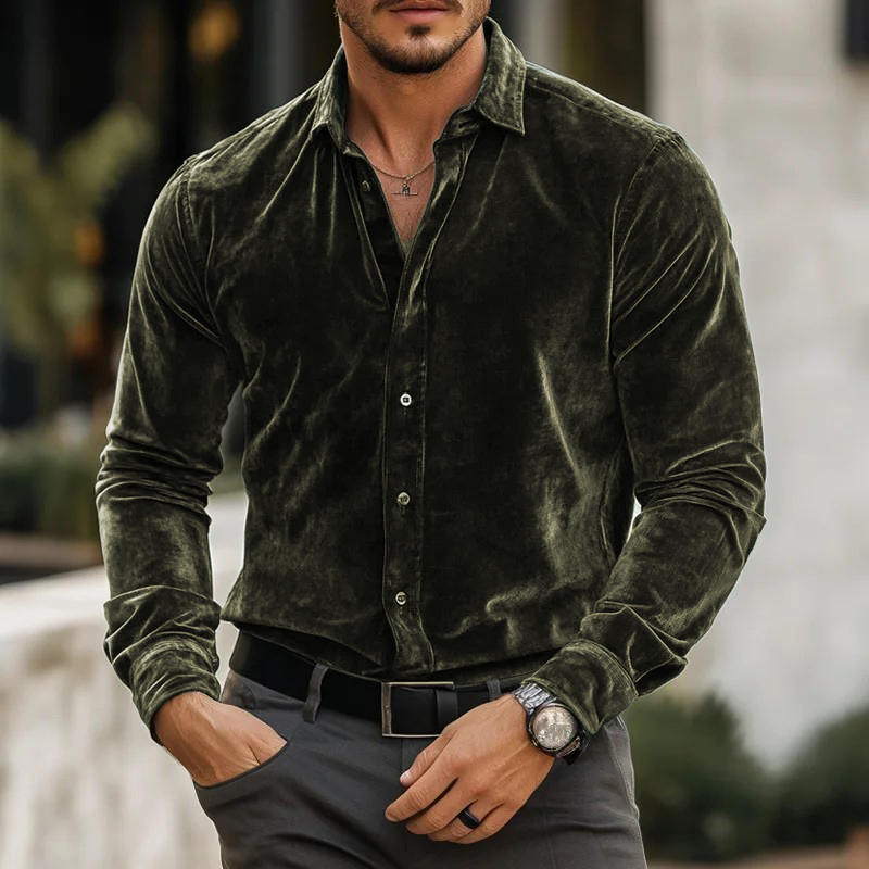 Kalana - Stylish Long Sleeve Shirt With Collar
