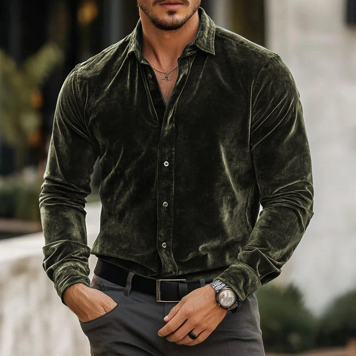 Kalana - Stylish Long Sleeve Shirt With Collar