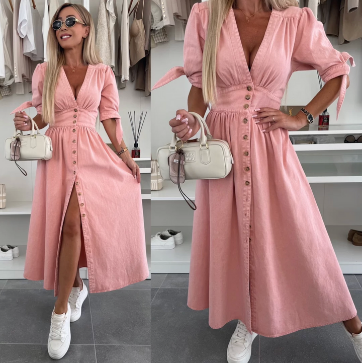 Filina - Radiant Denim Dress