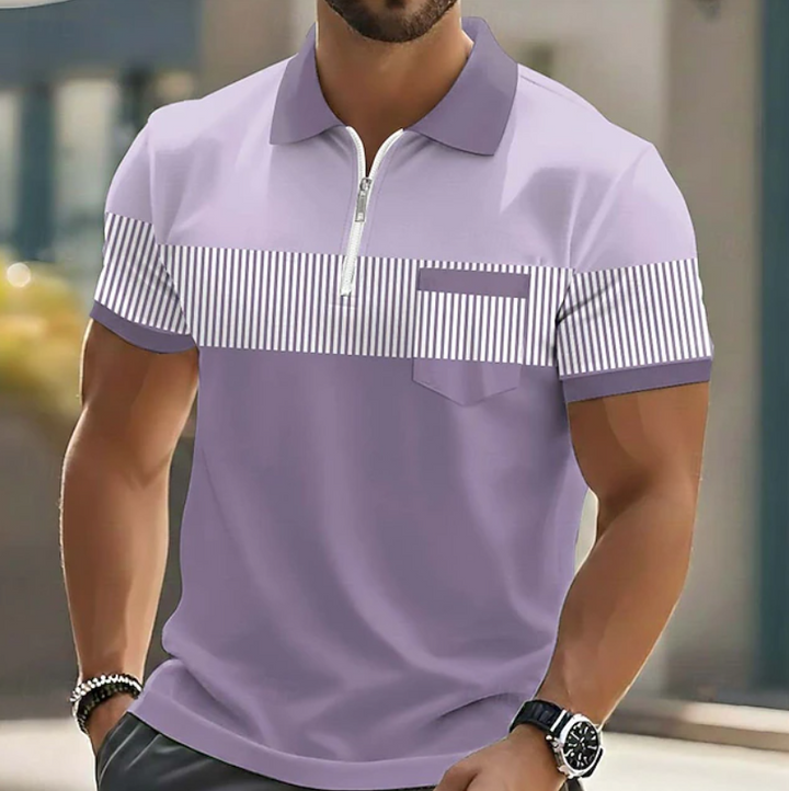 Kajeek - Refined Polo Shirt With Zipper