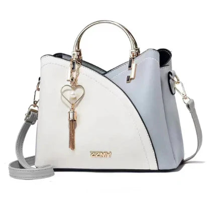 Orianna - Modern Two-Tone Signature Handbag