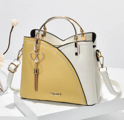 Orianna - Modern Two-Tone Signature Handbag