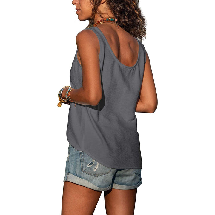 Freda - Lightweight Sleeveless Top