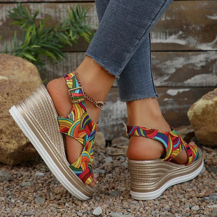 Raiza - Stylish Wedge Sandal
