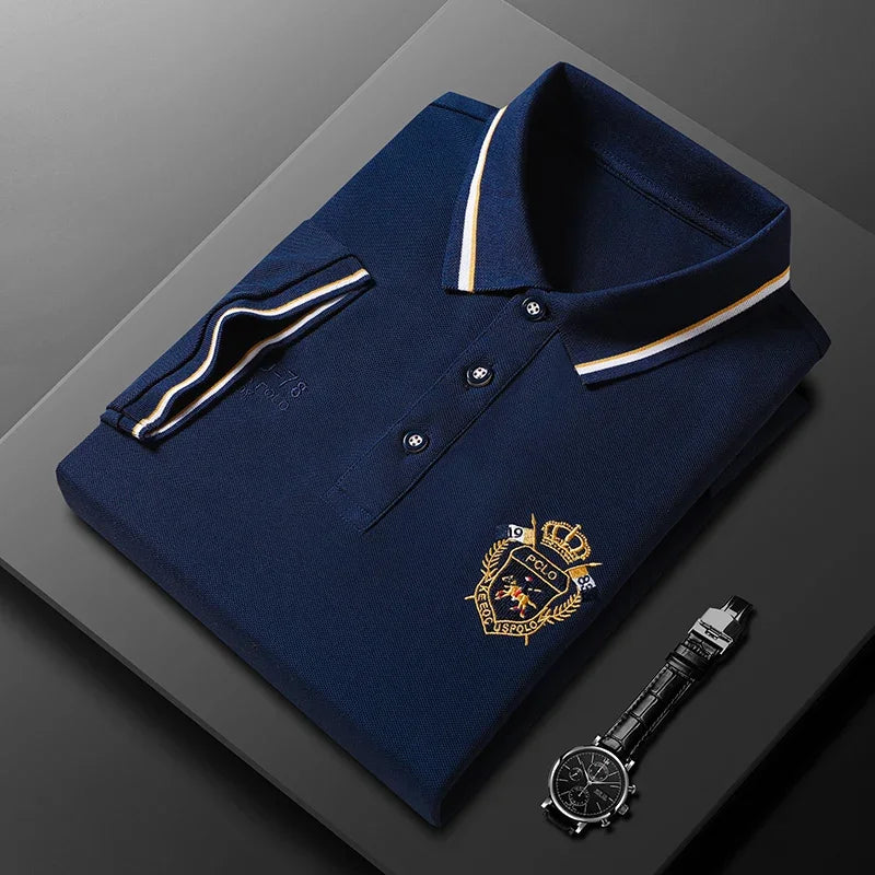 Mariusz - Breathable Short Sleeve Polo Shirt