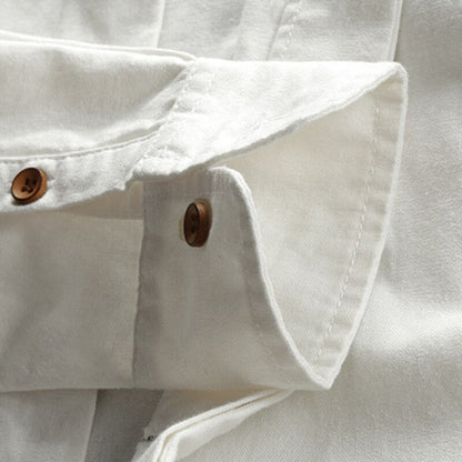 Hrvoje - Elegant Shirt With Mandarin Collar