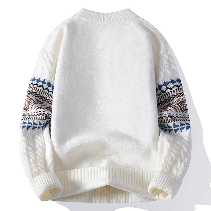 Isidoro - Comfortable Nordic Knit Sweater