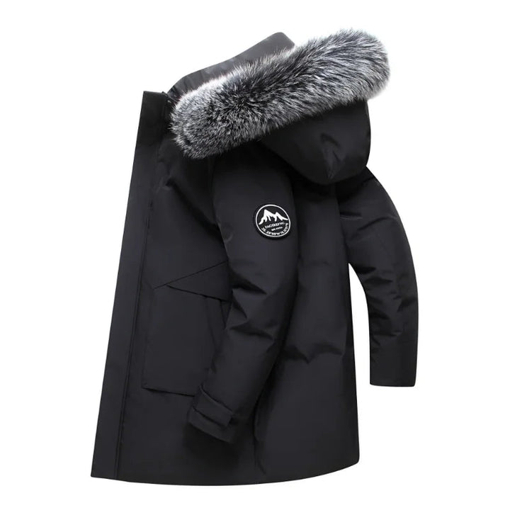 Eyal - Elegant Long Sleeve Bouclier Parka