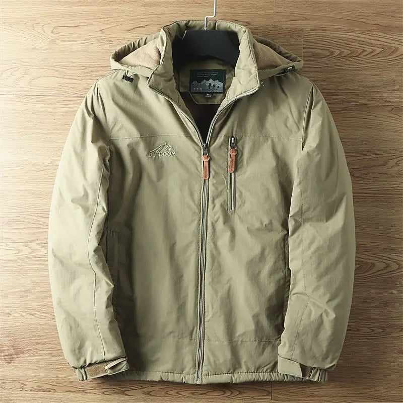 Brodie - Waterproof Hooded Jacket with Front Zip