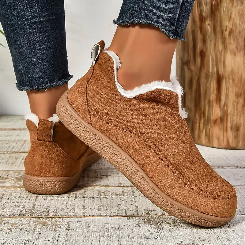 Enora - Fleece Lined Ankle Boots