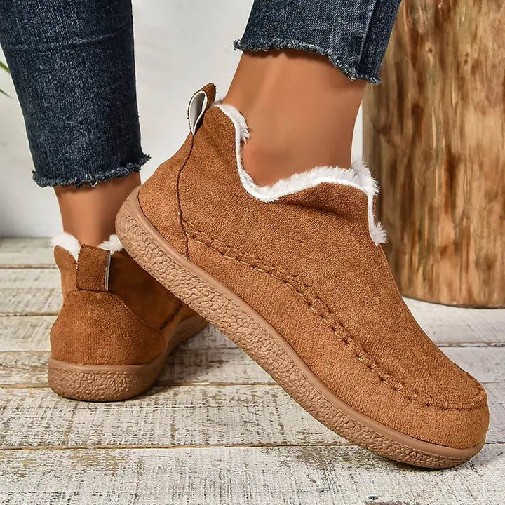 Enora - Fleece Lined Ankle Boots