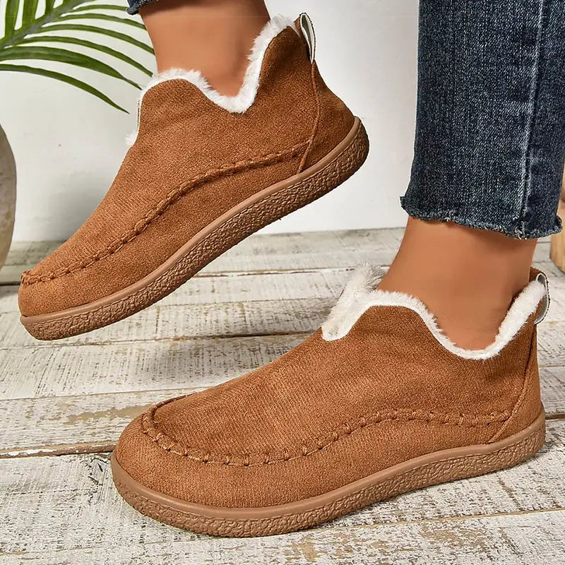 Enora - Fleece Lined Ankle Boots