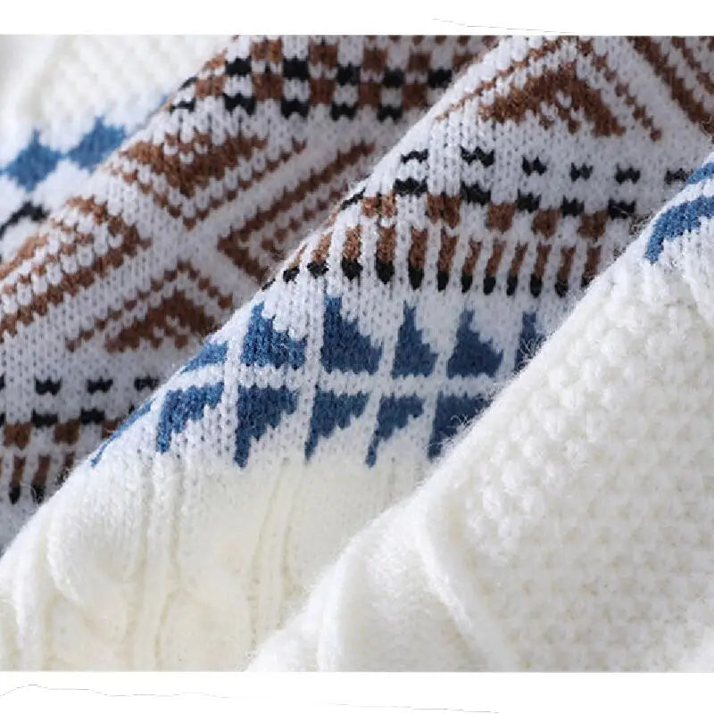 Isidoro - Comfortable Nordic Knit Sweater