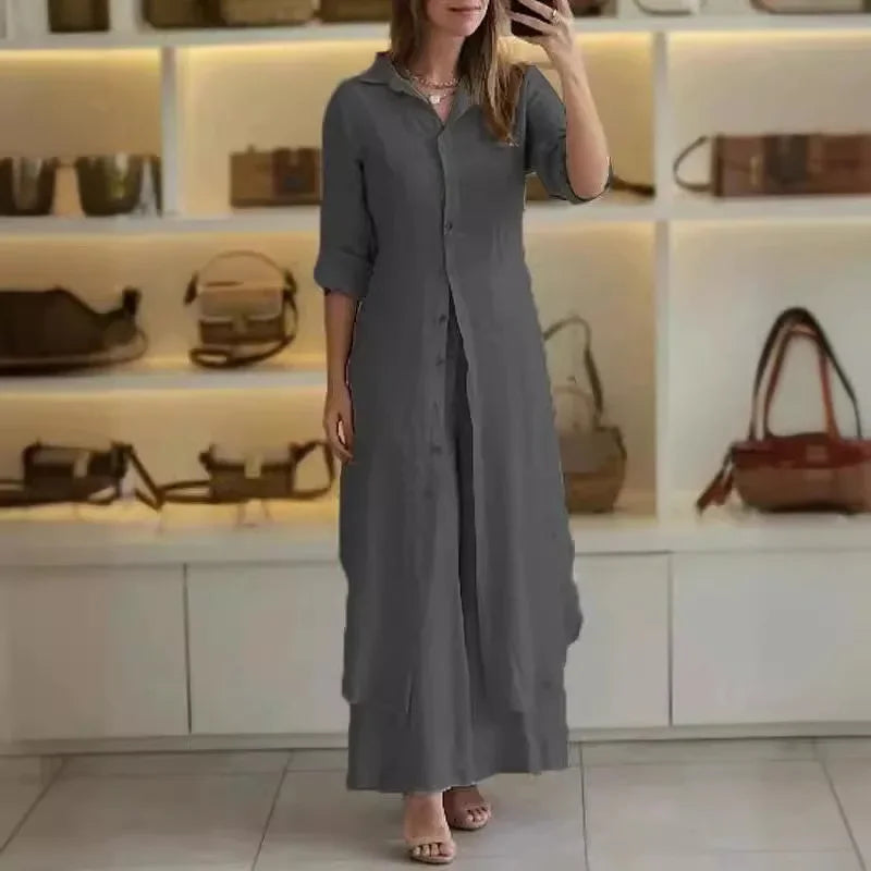 Annick - Linen Two Piece Set