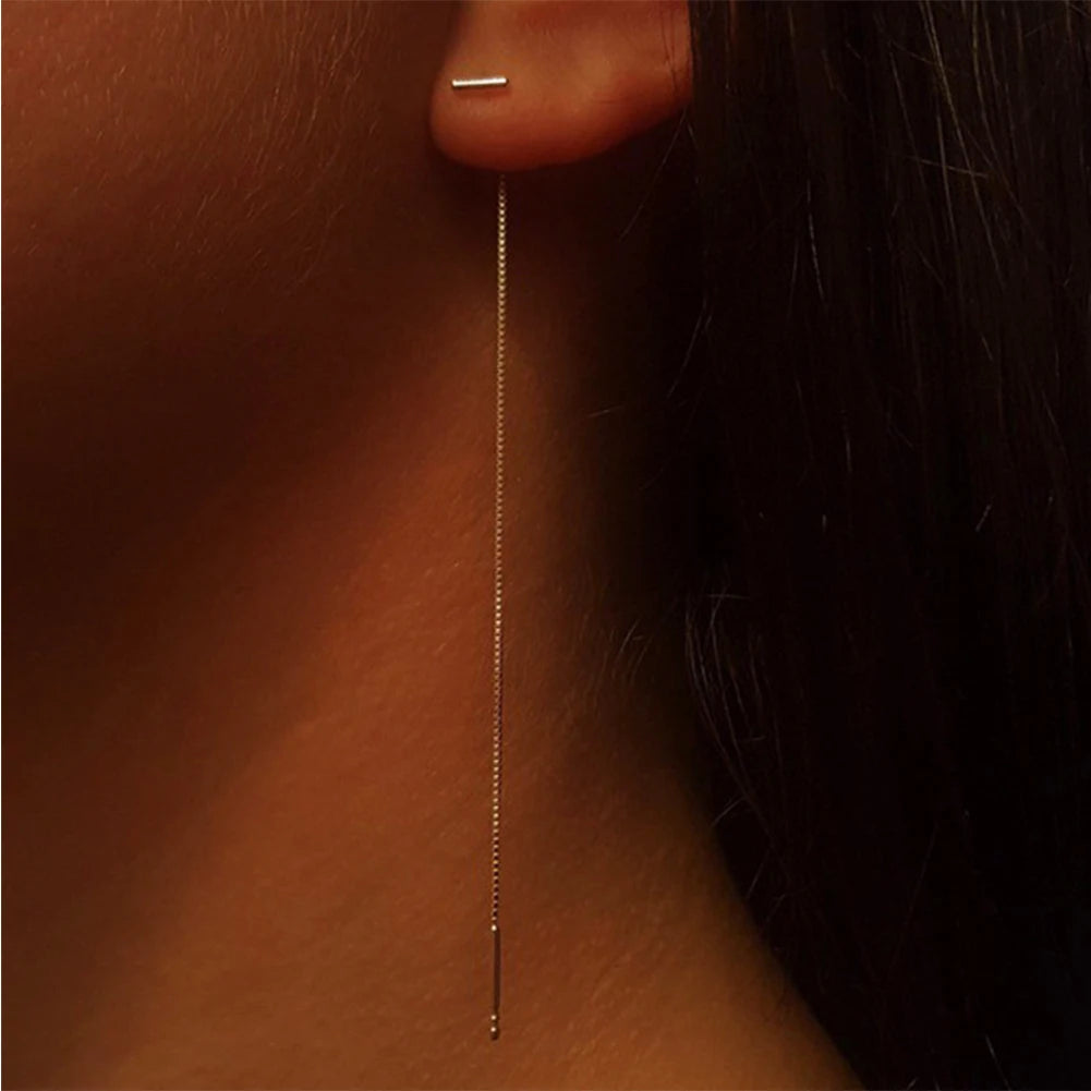 Jolana - T-Shaped Chain Earring