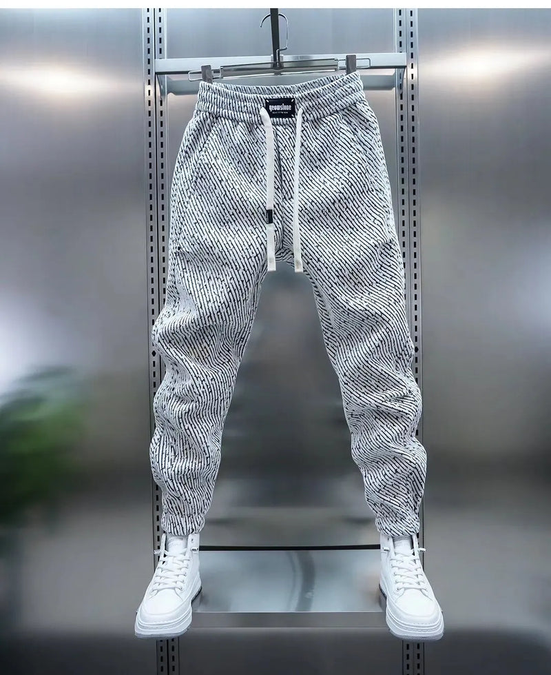 Wilberg - Casual Drawstring Pants