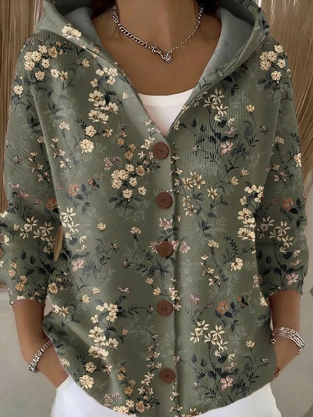 Shaharit - Elegant Cozy Cardigan With Button