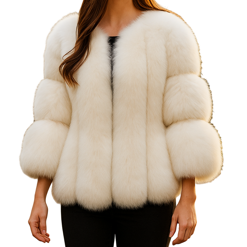 Caitlyn - Stylish Faux Fur Jacket