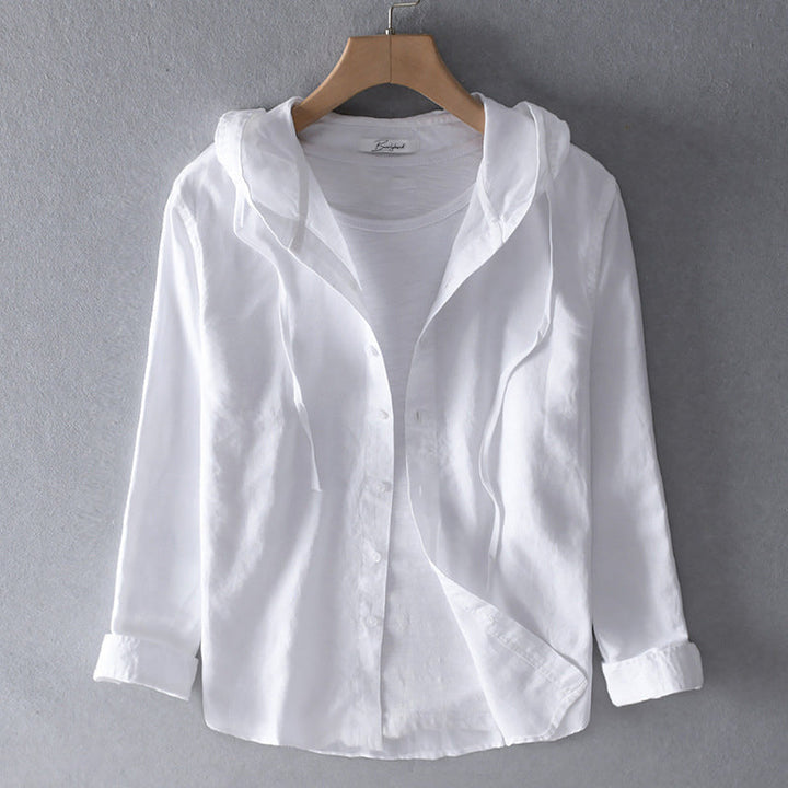 Zeeko - Long Sleeve Hooded Shirt