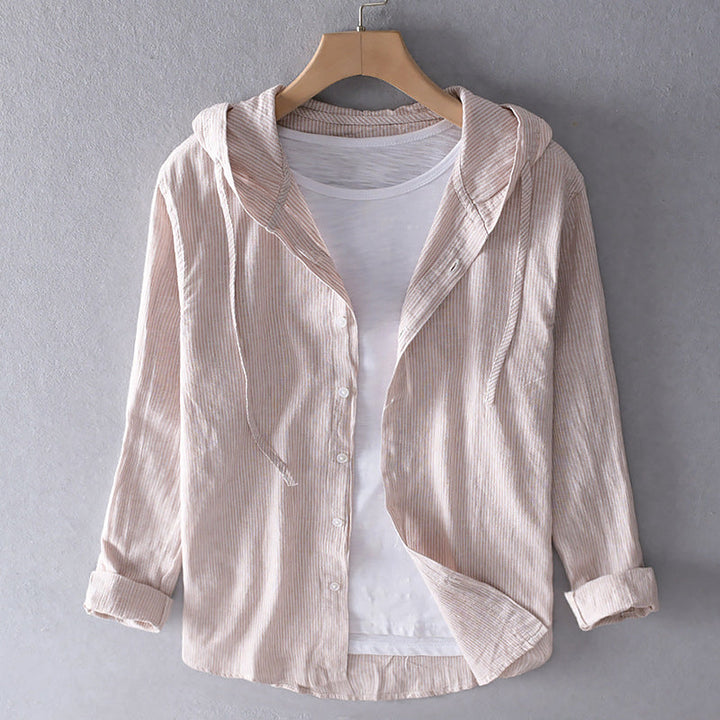 Zeeko - Long Sleeve Hooded Shirt