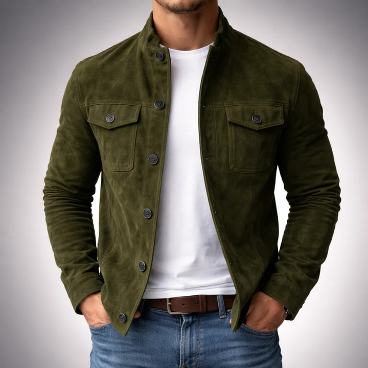 Pranas - Stylish Suede Jacket