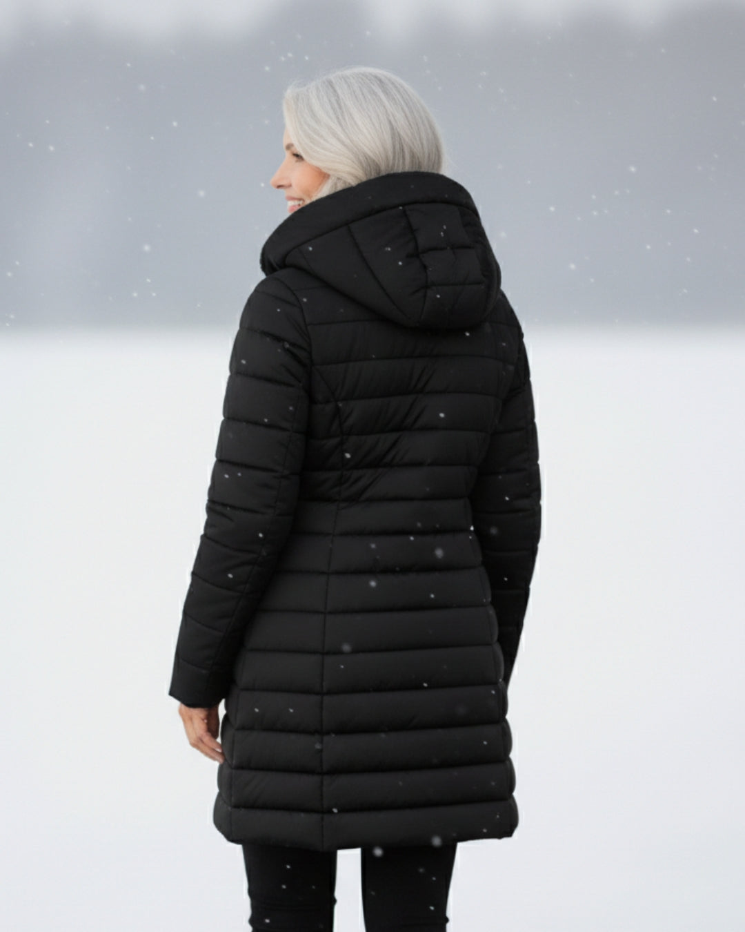 Oksiana - Fleece Lined Puffer Coat