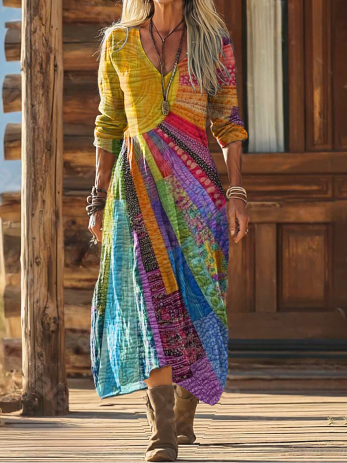 Rashmika - Elegant Bohemian Dress