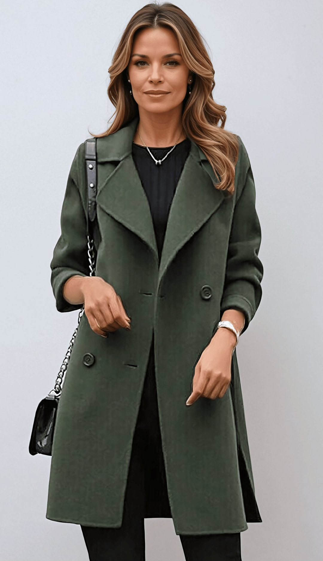 Katherene - Long Trench Coat