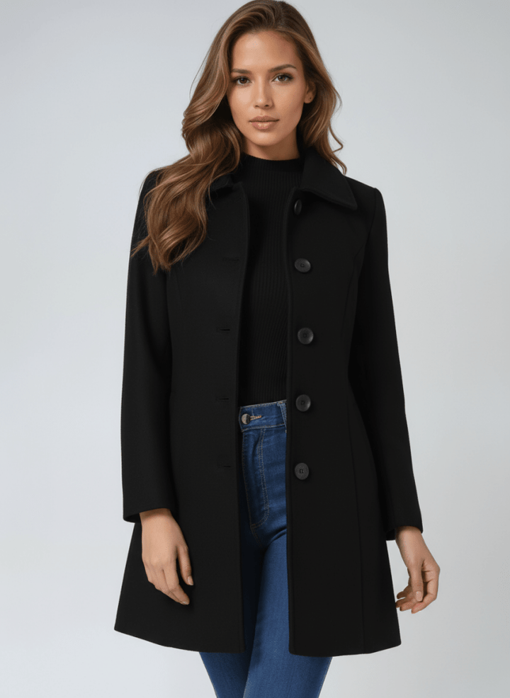 Stefenia - Winter Coat With Buttons
