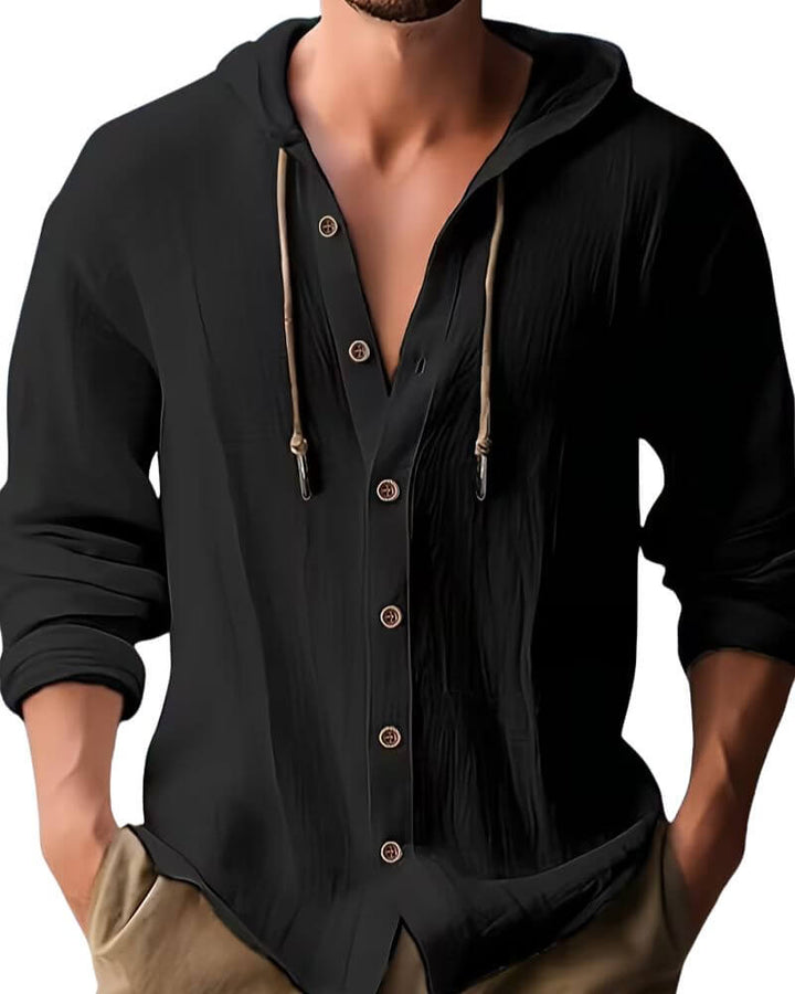 Pedreo - Long Sleeved Hooded T-Shirt