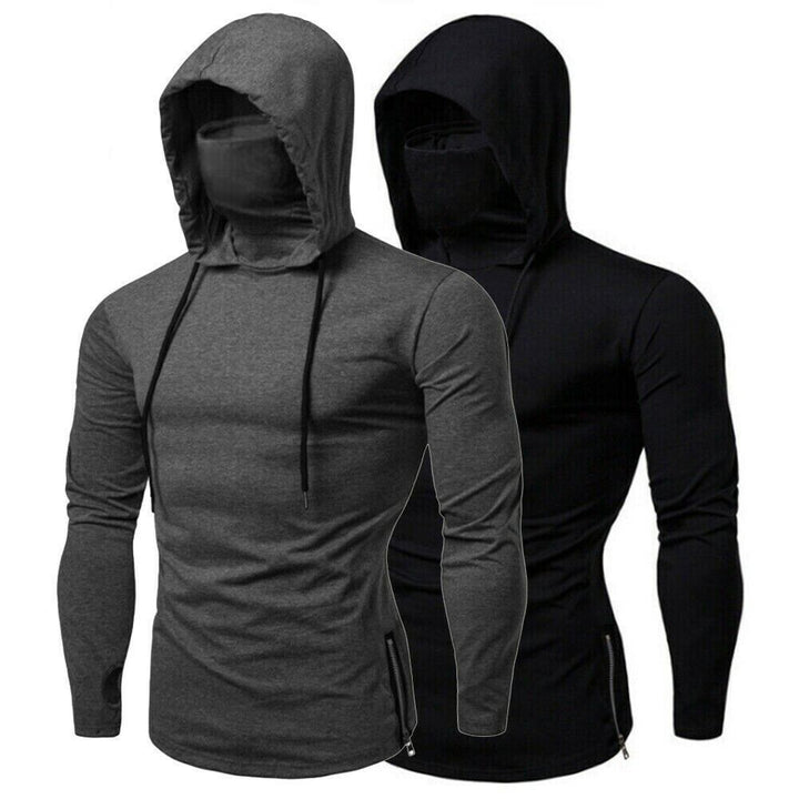 Zephyrsync - Ninja Style Hoodie With Face Mask