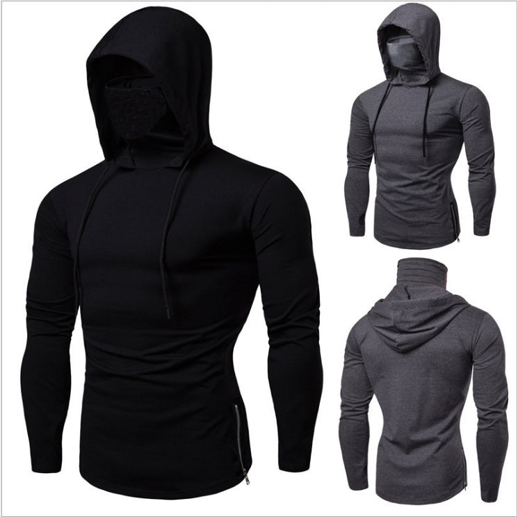 Zephyrsync - Ninja Style Hoodie With Face Mask