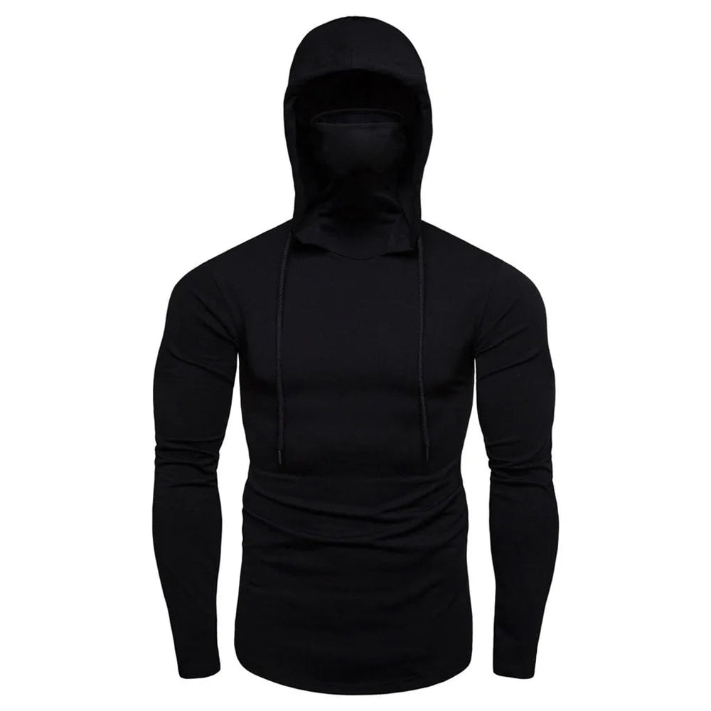 Zephyrsync - Ninja Style Hoodie With Face Mask