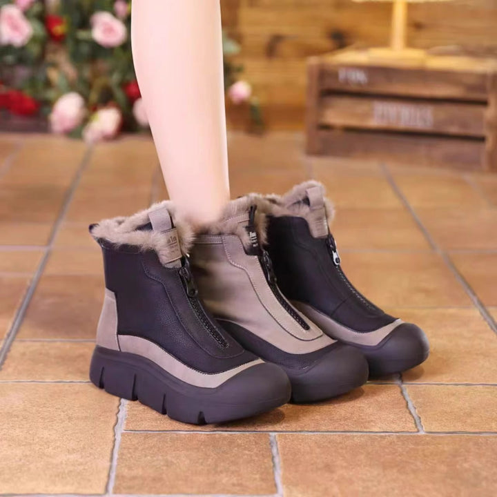 Zoharit - Waterproof Thick Sole Ankle Boot
