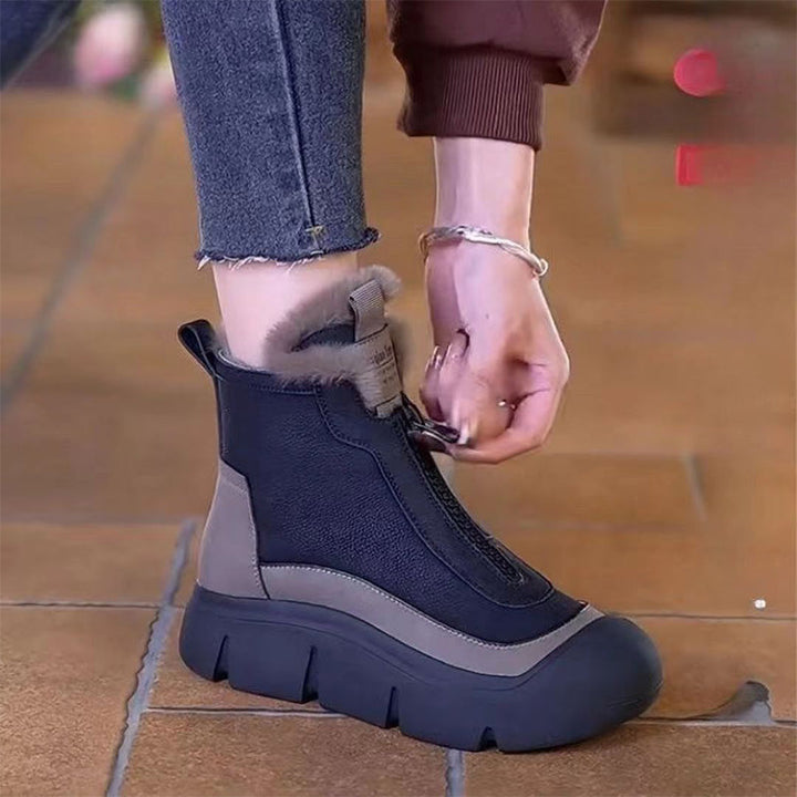 Zoharit - Waterproof Thick Sole Ankle Boot