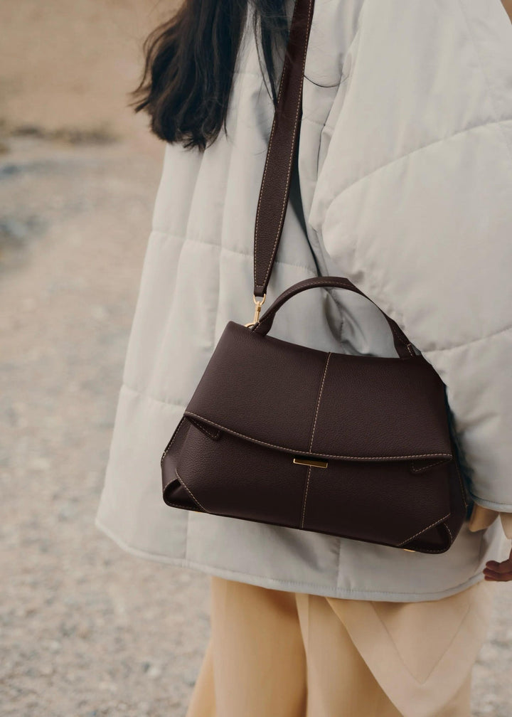 Vinea - Large Capacity Leather Shoulder Bag