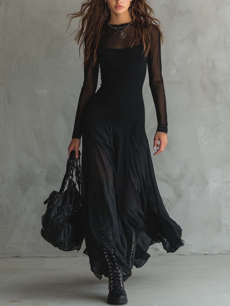 Yazmin - Loose Fitting Maxi Dress