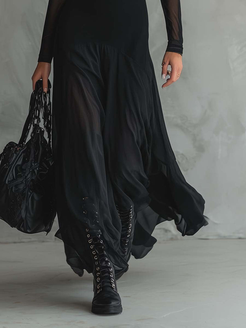 Yazmin - Loose Fitting Maxi Dress