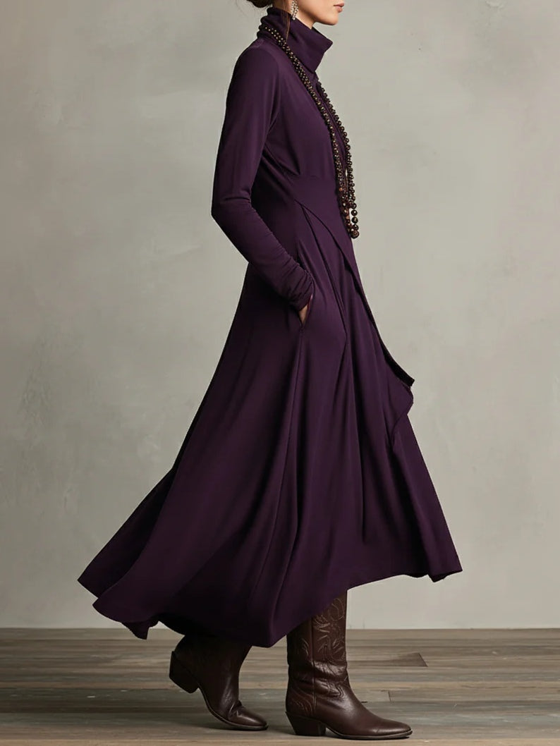 Patrizia - Asymmetrical Tunic Maxi Dress