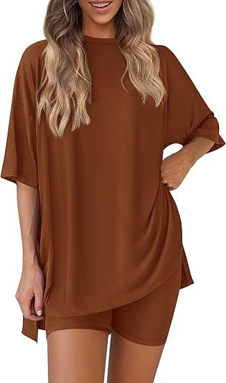 Rikke - Short Sleeve Two Piece Set