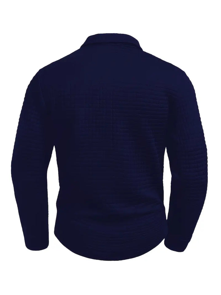 Ephraim - Textured Polo Shirt With Sleeve Pocket