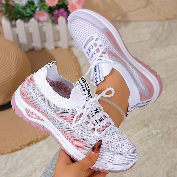 Loreta - Breathable Mesh Gradient Sneakers