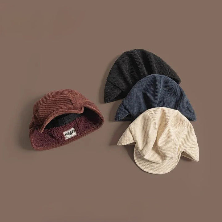 CozyFlaps - Ribbed Cap With Earflaps