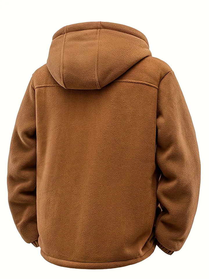 Rickelton - Winter Hooded Jacket With Front Pocket