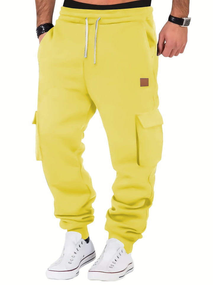 Daan - Cargo Jogger Pants With Multi Pockets