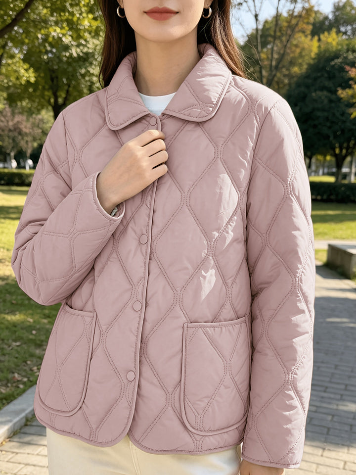 Amalavida - Elegant and Chic Loose Fit Padded Jacket